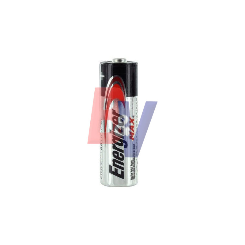 Pila alcalina AA  Energizer. x unidad 1,5 Volts. max E91.