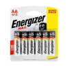 Pila alcalina AA  Energizer. x unidad 1,5 Volts. max E91.