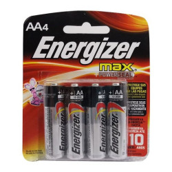 Pila alcalina AA  Energizer. x unidad 1,5 Volts. max E91.