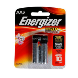 Pila alcalina AA  Energizer. x unidad 1,5 Volts. max E91.