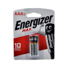 Pila alcalina AAA Energizer. x unidad 1,5 Volts. max E92.