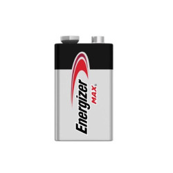 Batería alcalina Generico. x unidad 9Volts. max 9V.