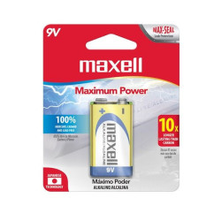 Batería alcalina Generico. x unidad 9Volts. max 9V.