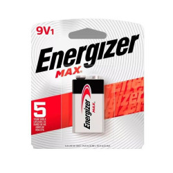 Batería alcalina Generico. x unidad 9Volts. max 9V.