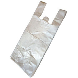 Bolsas camiseta AD blanca Mamut Polyfilm. X80. 50X70.