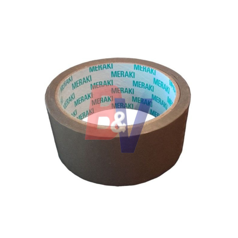 Cinta adhesiva para embalar. Marrón 40mic 48mm 50mts..