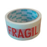 Cinta adhesiva para embalar. FRAGIL 43mic 48mm 50mts..