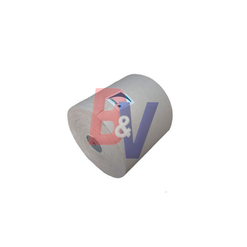 Bobina Rollo papel Sulfito SB COPSI. 20 CM ancho. Gris claro..