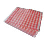 Papel parafinado hamburguesas cuadrillé rojo.. 30cmx40cmx250unid..