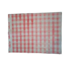 Papel parafinado hamburguesas cuadrillé rojo.. 30cmx40cmx250unid..