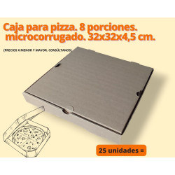 Caja para pizza. 8...