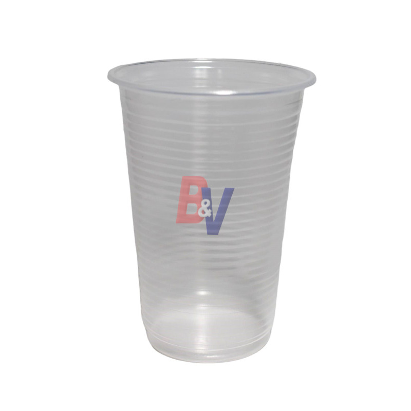 Vaso plasticos transparentes pp. 220cc. X25U.