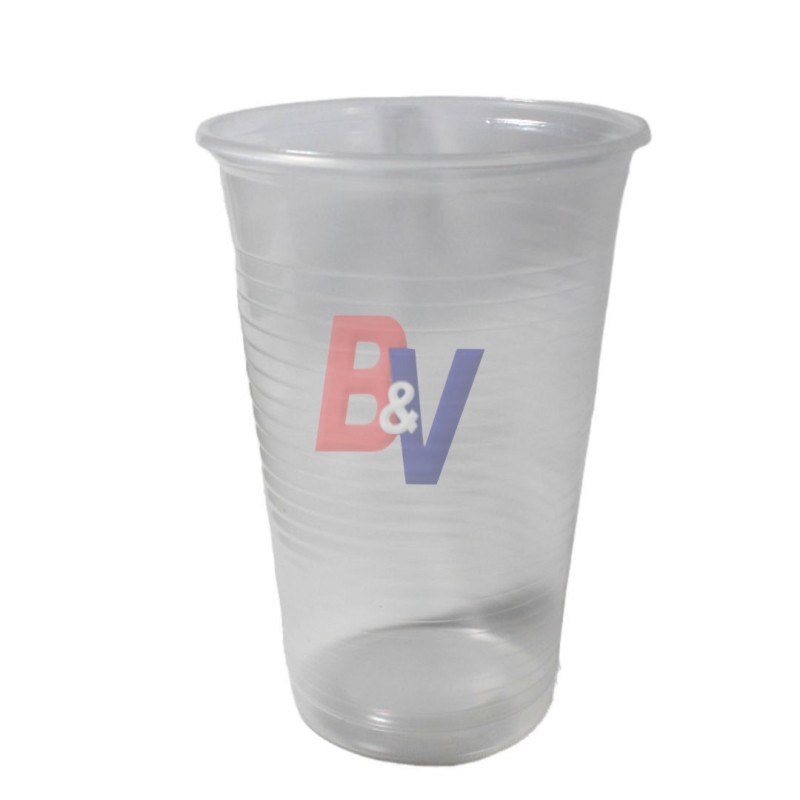 Vaso plasticos transparentes pp. 330cc. X25U.