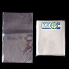 Bolsa polipropileno. Cristal transparente celofan. 15x25x200.
