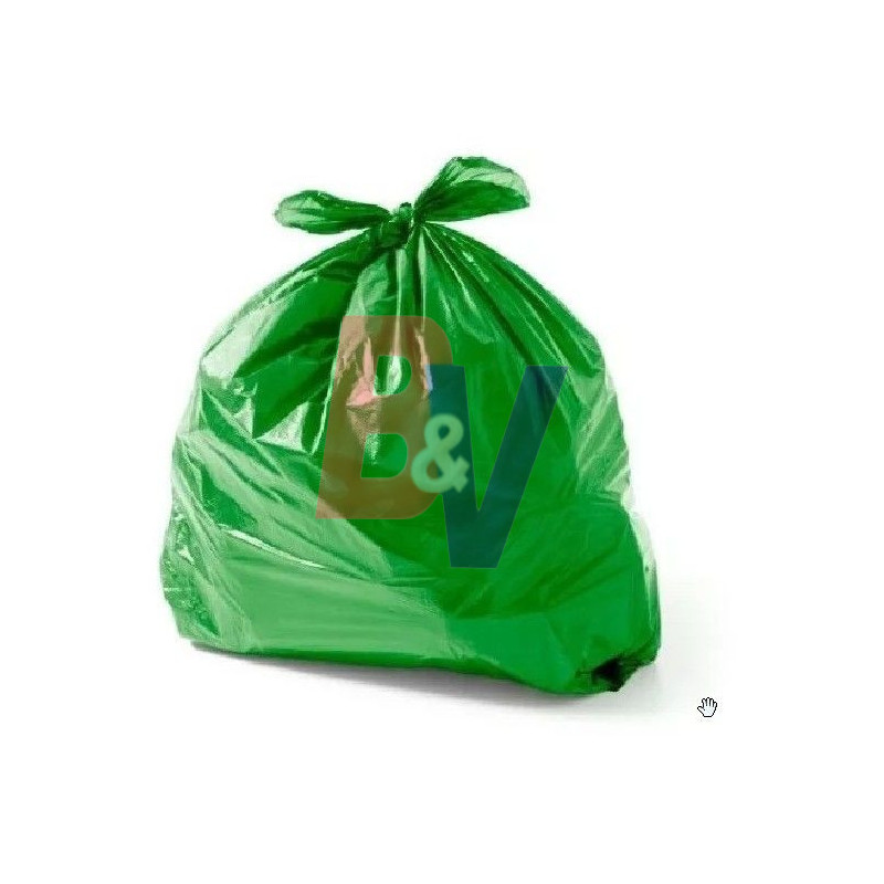 Bolsas para consorcio BD Verde. 60cmx90cmx10unid..