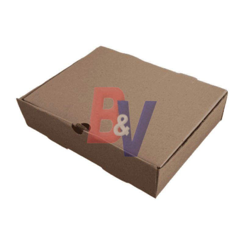 Caja microcorrugada. Torpedo lomo +12 empanadas 28x21,5x6,5. X25U.