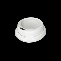 Tapa con pico para vaso térmico café. Para 240 CC. X25U.