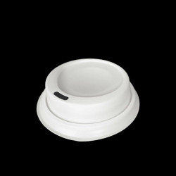 Tapa con pico para vaso térmico café. Para 300 CC. X25U.