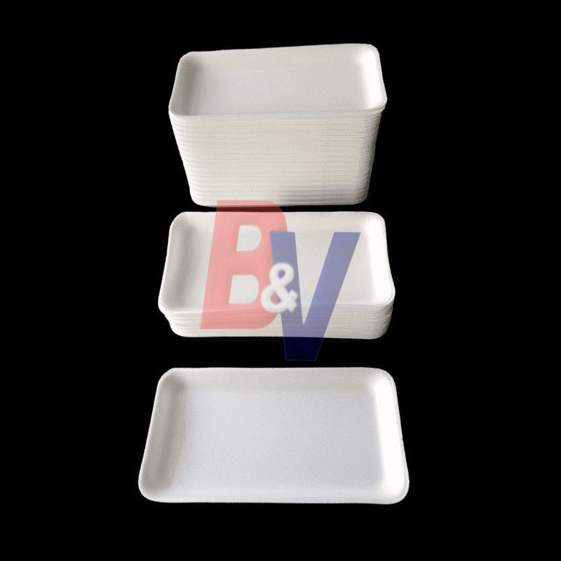 Bandeja descartable telgopor expandido . N15. X25U.