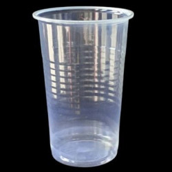 Vaso plastico transparentes...