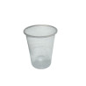Vaso plastico transparente polipropileno. 180cc. X25U.