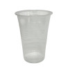 Vaso plastico transparente polipropileno. Descartable 800CC. X25U.