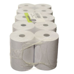 Rollos para impresor Mauger. Pack 10 rollos. Obra 76mmx40mts.