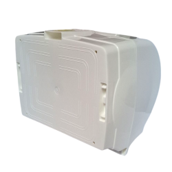 Dispenser para bobina de toallas. Corte papel. Con llave seguridad.