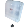 Dispenser toallas intercaladas. Con visor. Con llave de seguridad.