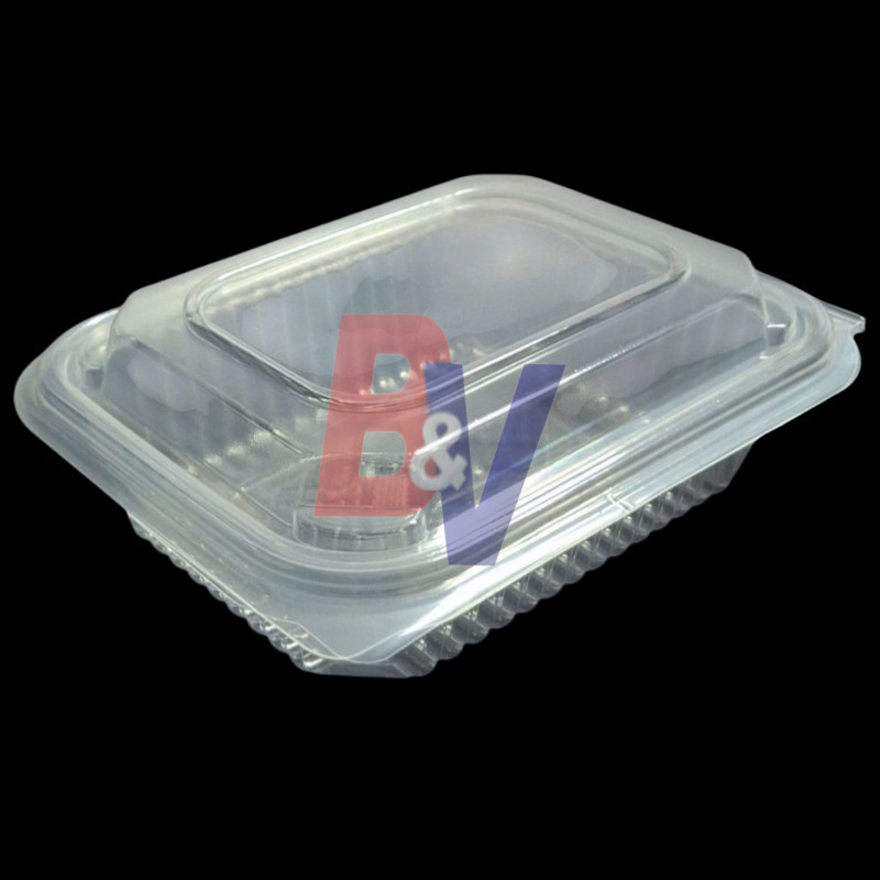 Bandeja gastronómica con tapa bisagra. Tamaño 103 W. X10U.