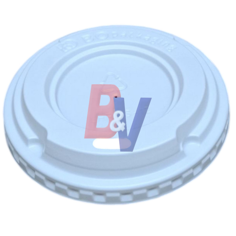 Tapas con pico Vaso polipapel descartable 12 OZ. Claros EN. X25U.