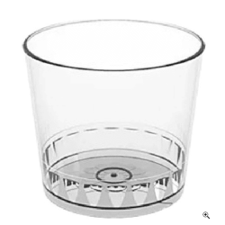 Vaso shot 102 CC descartable postre degustacion rigido.. X10U.