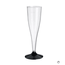 Copa champagne descartable para brindis pie Candy PS.. X10U.