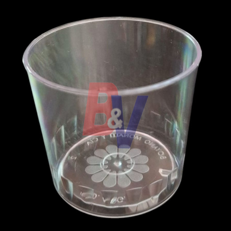 Vaso shot 102 CC descartable postre degustacion rigido.. X10U.