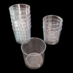 Vaso shot 102 CC descartable postre degustacion rigido.. X10U.