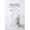 Bolsas para papas fritas. Antigrasa. X100U.