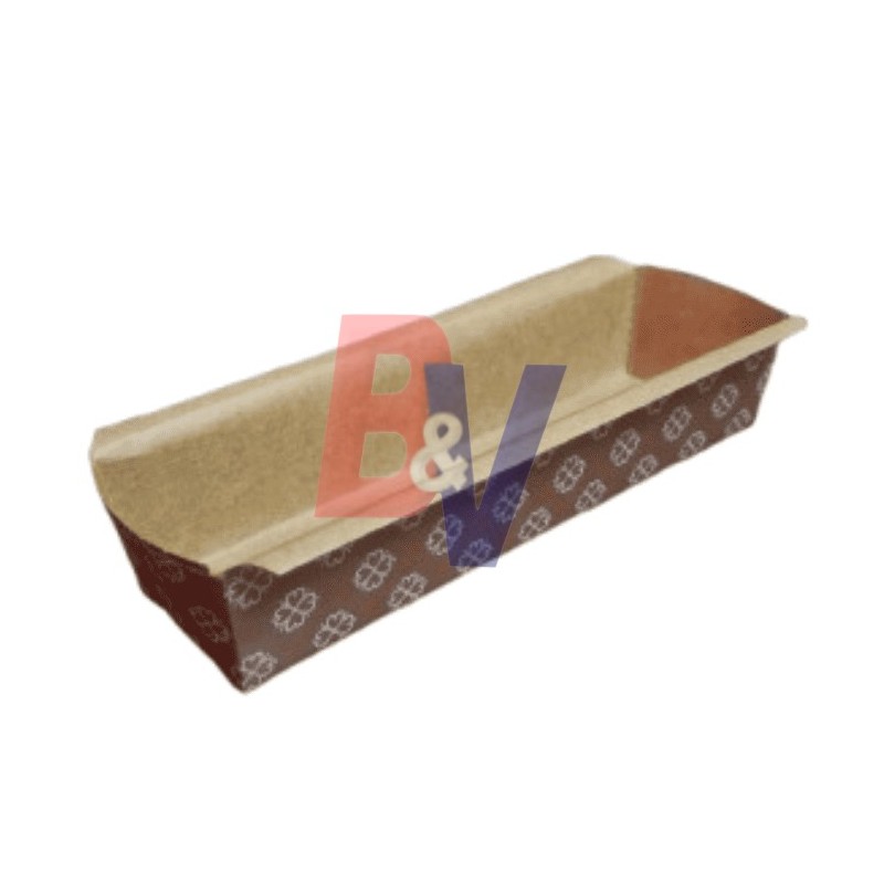 Molde descartable para BUDIN. De 300 grs. X5U.