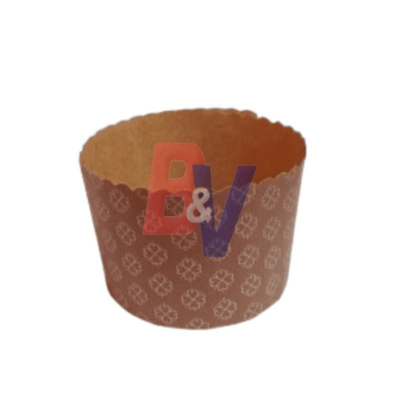 Molde descartable para PAN DULCE. De 250 grs. X5U.