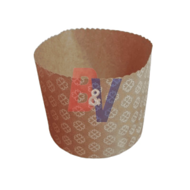 Molde descartable para PAN DULCE. De 1000 grs. X5U.