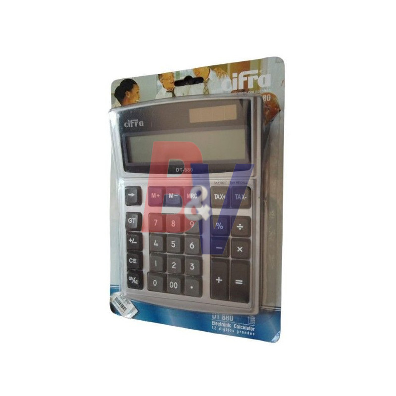 Calculadora Cifra. De escritorio u oficina. DT-880.
