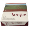 Resma de papel Tempo. 500 hojas. Tempo A4 75g.