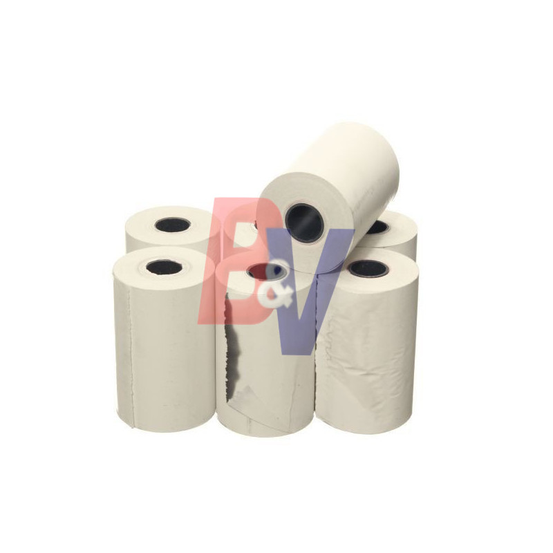 Rollos para impresor. Pack 10 rollos. Térmico 57mmx20mts.
