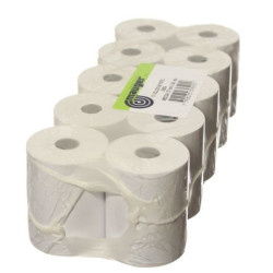 Rollos para impresor. Pack 10 rollos. Obra 57mmx30mts.