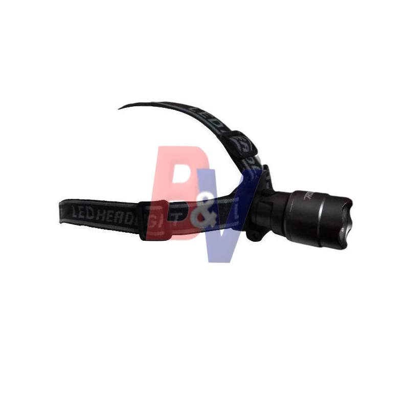 Linterna Led 3w Zurich. Con vincha ajustable. E9 07413.