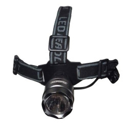 Linterna Led 3w Zurich. Con vincha ajustable. E9 07413.