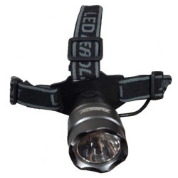 Linterna Led 3w Zurich. Con vincha ajustable. E9 07413.