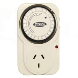Timer programable Zurich. Temporizador mecánico XTIM 03203. TS-ED7.