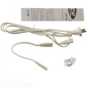 Listón electrónico con tubo T5-6W Zurich. Bajo mesada. E5 05206.