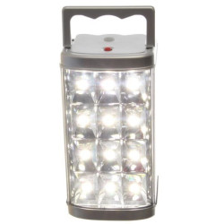 Luz emergencia 12 leds Zurich. Recargable batería grande. E8 0912LR.