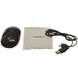 Mouse óptico de 5 botones Satellite. Inalámbrico. A-36G.